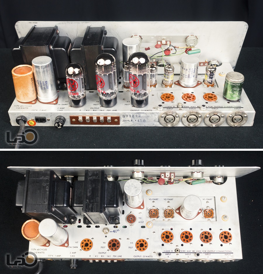 ALTEC 342B Amplifier ◇ 真空管 パワーアンプ + 専用ケース ◇12