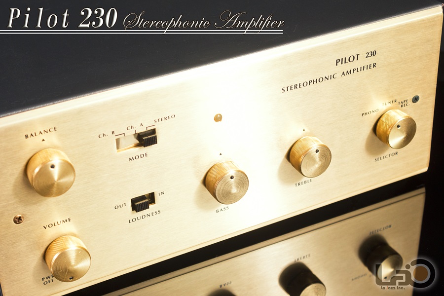 Pilot 230 Stereophonic Amplifier ◇ ステレオ真空管プリメインアンプ  ◇