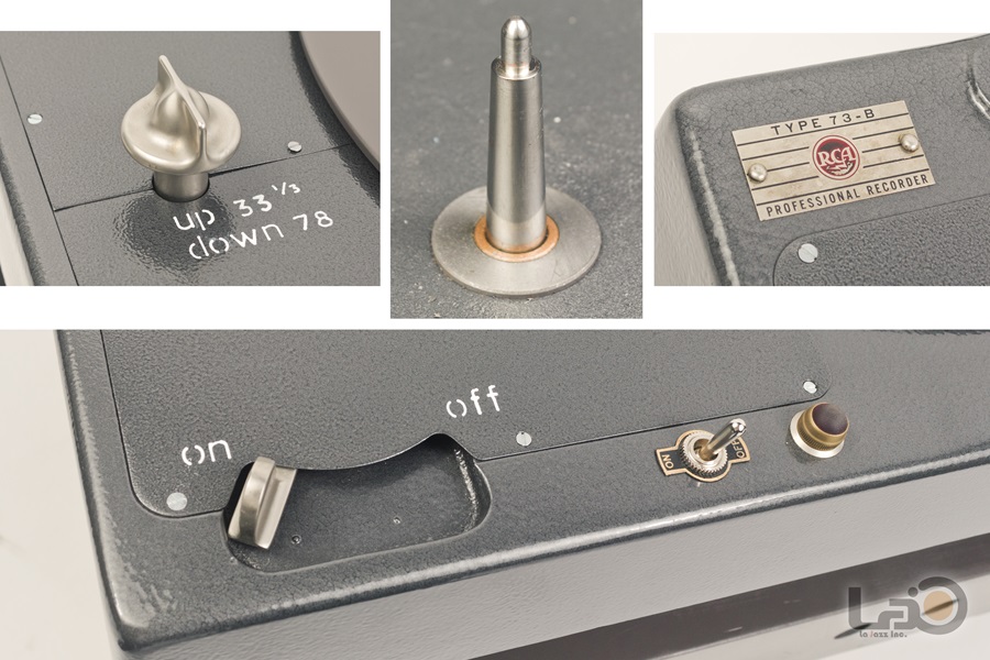 RCA Type 73-B Turntable ◇ 特大17.5インチ(44.5cm)プラッター プロ仕様局用ターンテーブル ◇8