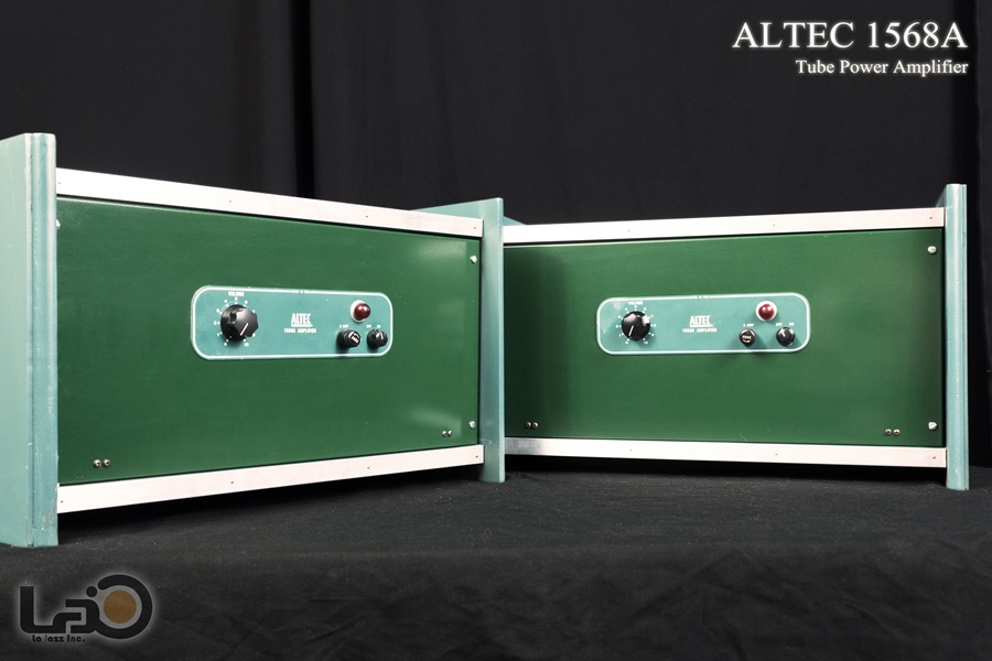 ALTEC 1568A Amplifier ◇ 真空管パワー・アンプ (専用キャビネット