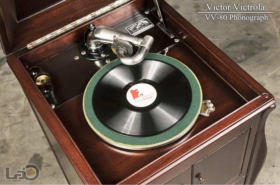 VICTOR Victrola VV-80 ◇ビクトローラ SPレコード用蓄音器◇ - LA